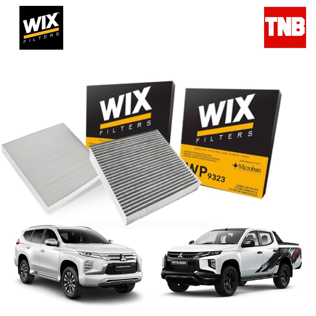 wix fillter ไส้กรองแอร์ Mitsuishi All new Triton Pajero มิซซูบิชิ ไททัน  ปาเจโร่ ปี 2015-2022