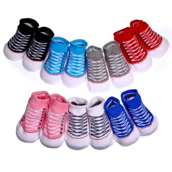F130 ถุงเท้าเด็ก เหมาะสำหรับทารกและแรกเกิด รุ่น Converse