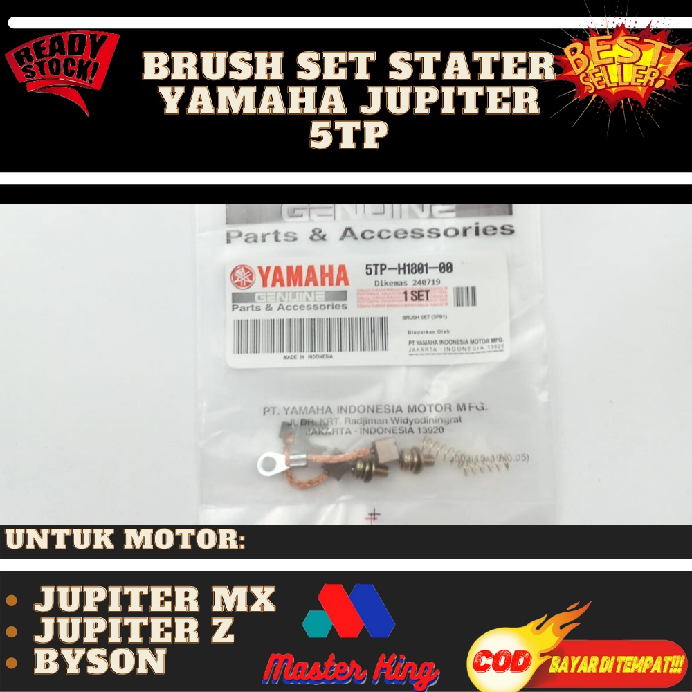 Cool Stater Charcoal Yamaha Jupiter Byson Jupiter MX 5TP-H1801-00