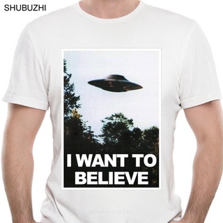 GILDAN 【Chic Tops】เสื้อยืดผ้าฝ้าย 100% พิมพ์ลาย the x files i want to believe scully the x files x สําหรับผู้ชายS-5XL