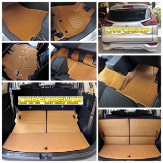 พรมดักฝุ่นไวนิลรีดขอบ MITSUBISHI XPANDER รุ่น VINYL MAT รีดขอบเต็มคัน สวยงาม หนานุ่ม สบายเท้าเข้ารูป 16ชิ้น