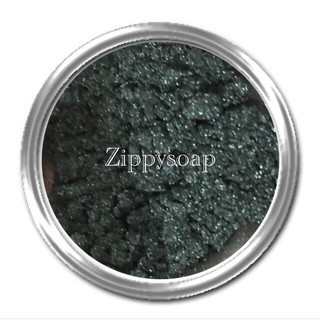 mica สีเขียวเข้ม Tea green 30 g  001706