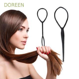 DOREEN Hair Styling Hairdressing Accessories Hairstyle Tool Ponytail Creator Loop Tail Clip Crochet Braids Hair