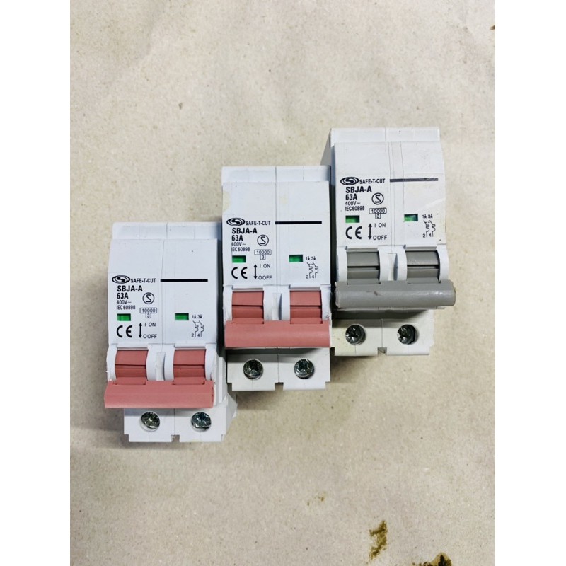 เบรคเกอร์เมน B2p/63A รุ่นUSA( safe-t-cut)