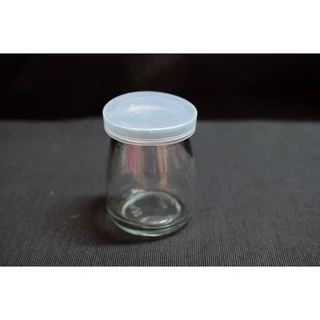 ขวดพุดดิ้งฝาพลาสติก100ml ขวดพุดดิ้งฝาครอบ