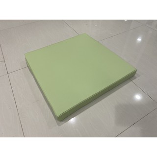 เบาะสั่งตัด ขนาด50*50ซม หนา2” สีเขียวอ่อน29