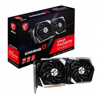 VGA (การ์ดแสดงผล) MSI Radeon RX 6650 XT GAMING X 8G ประกัน 3 ปี