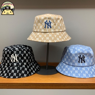 Bucket Hat ใหม่ หมวกบักเก็ตลําลอง พิมพ์ลาย NY ทรงบักเก็ต สไตล์เรโทร กันแดด เหมาะกับชายหาด ตกปลากลางแจ้ง สําหรับผู้หญิง