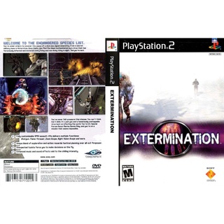 แผ่นเกมส์ PS2 Extermination   คุณภาพ ส่งไว (DVD)