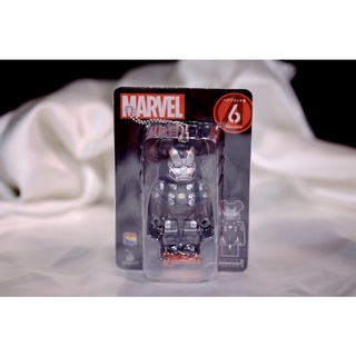 Be@rBrick IRON MAN เทา พวงกุญแจ 100% New!! ใหม่ไม่แกะ พร้อมส่ง!