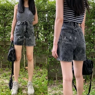 ขาสั้น 3 ส่วน เอวสูง S-6XL เอว 24-42”
