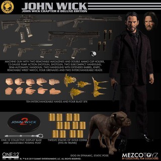 จอห์นวิค จอห์น วิค Mezco Toyz John Wick Chapter 2 Johnwick