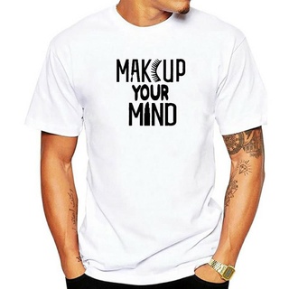 [S-5XL]เสื้อยืดคอกลม แขนสั้น พิมพ์ลาย Your Mind Eyelash ทรงหลวม สําหรับผู้หญิง