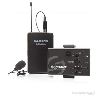 Samson : Go Mic Mobile Lavalier Wireless System (ไมค์โครโฟนไร้สายแบบ Lavalier สำหรับสมาร์ทโฟนและกล้อง DSLR)