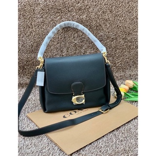 COACH SOFT PEBBLE LEATHER MAY SHOULDER BAG