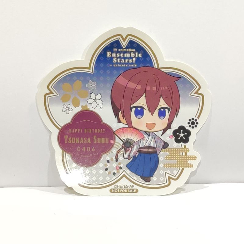 สติ๊กเกอร์ ทสึคาสะ ซูโอะ THE ENGLISH ENSEMBLE STARS