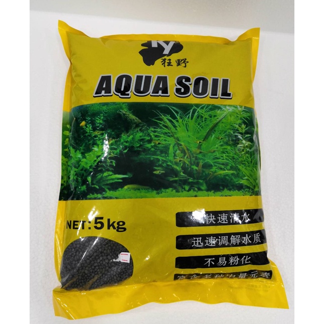 ดินปลูกไม้น้ำ Aqua soil ขนาด 5 kg