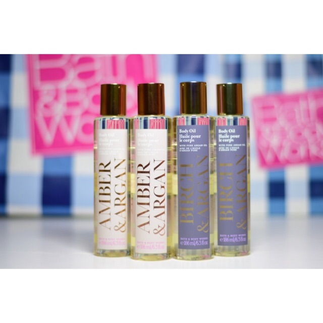 Body Oil  น้ำมันออล์ยทาผิว Baht and Body Works