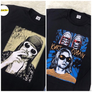 เสื้อวง Kurt cobain พิมพ์หน้า หลัง