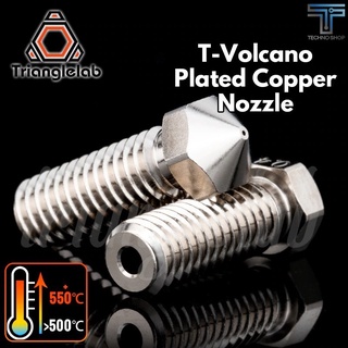 TRIANGLELAB Volcano Plated Copper Nozzle Durable Non-stick High Performance M6 Thread For 3D Printers For E3D Volcano