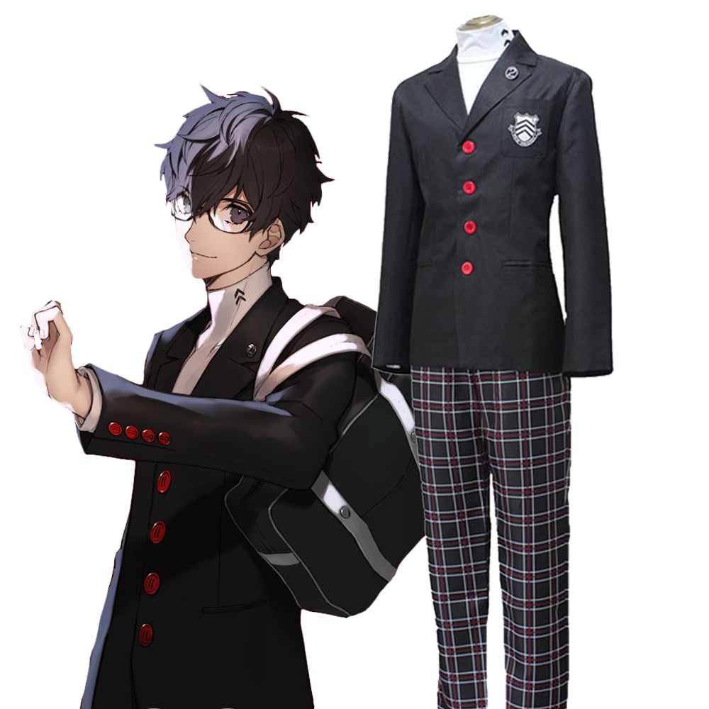 ชุดคอสเพลย์ เกม Persona 5 Akira Kurusu P5 Ren Amamiya สําหรับผู้ชาย และผู้หญิง Game Persona 5 Akira 