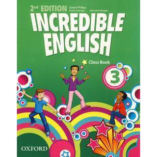 Se-ed (ซีเอ็ด) : หนังสือ Incredible English 2nd ED 3  Class Book (P)