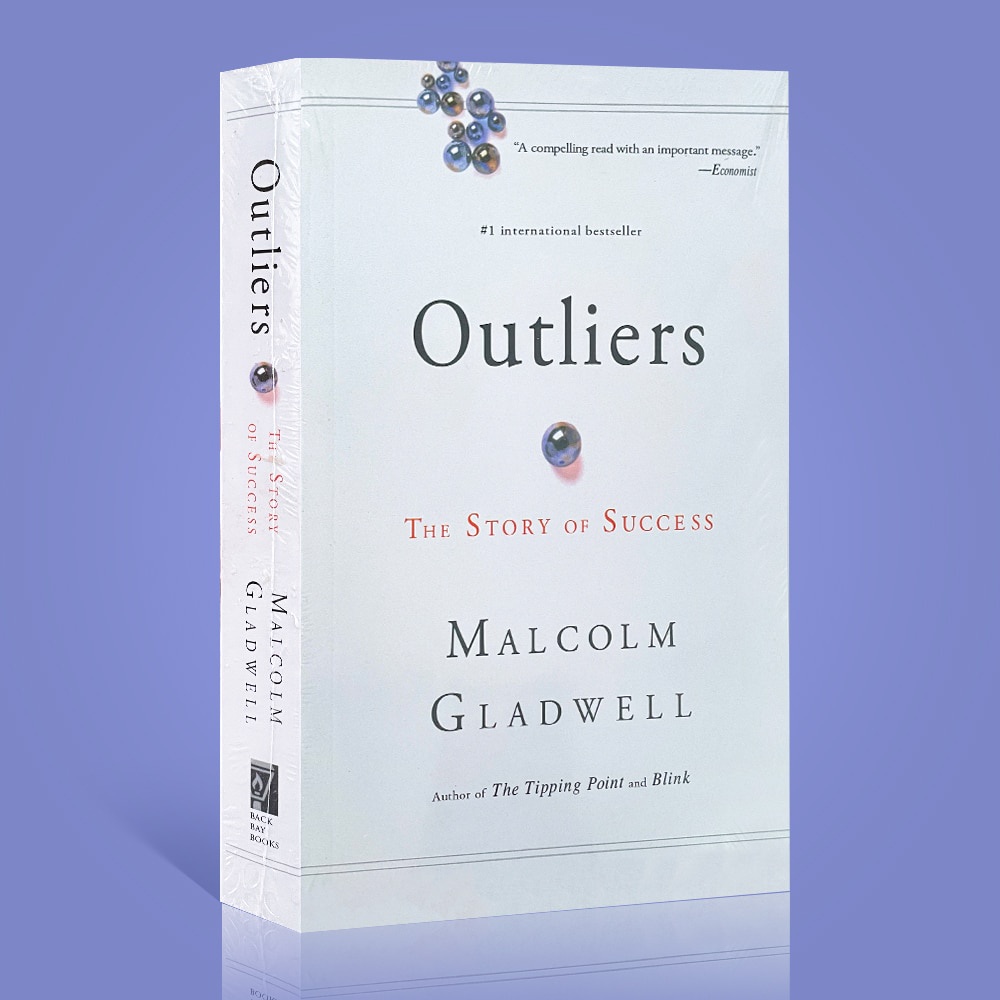 Outliers: The Story of Success By Malcolm Gladwell หนังสือการจัดการด้วยตนเอง ภาษาอังกฤษ เป็นที่นิยม 