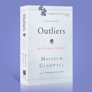 Outliers: The Story of Success By Malcolm Gladwell หนังสือการจัดการด้วยตนเอง ภาษาอังกฤษ เป็นที่นิยม สําหรับผู้ใหญ่