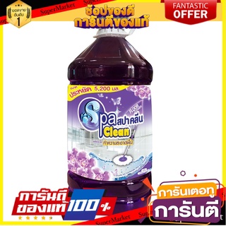 🔥ดีสุด✅ น้ำยาทำความสะอาดพื้น 5200 มล. แวนด้าเฟรส SPA CLEAN  LIQUID CLEANING GENERAL SURFACE VANDA FRESH 🔥ขายดี🚚