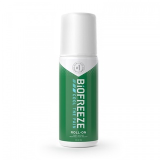 พร้อมส่งที่ไทย! Biofreeze Pain Relief แบบโรลออน เมนทอลบรรเทาอาการปวดเมื่อยกล้ามเนื้อ