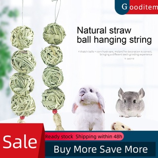 Gooditem ของเล่นเคี้ยวไฟเบอร์ ขนาดเล็ก สําหรับสัตว์เลี้ยง หนูแฮมสเตอร์ กระต่าย ขนมขบเคี้ยว