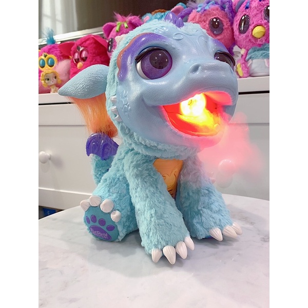 FurReal Friends Torch, My Blazin' Dragon มังกรพ่นไฟ(ไอน้ำ)🔥 ป้อนอาหารมีเสียงเคี้ยว