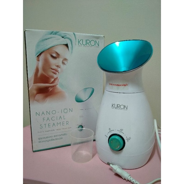 Kuron เครื่องพ่นไอน้ำ Nano-Ion Facial Steamer KU0094