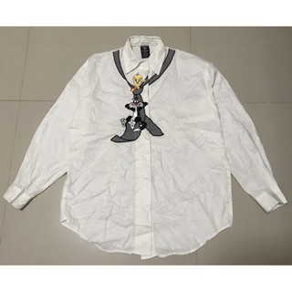 เสื้อเชิ๊ตแขนยาว Warner Bros. ลาย Looney Tunes