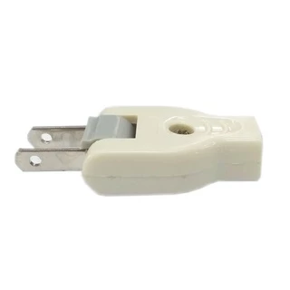 ปลั๊กตัวผู้สองขาแบนพับได้ ยี่ห้อVETO VTR-2011 10A 250V