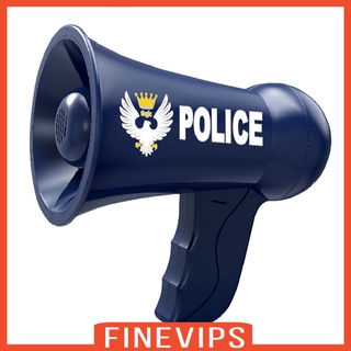 ( Finevips ) โทรโข่งพร้อมเสียงไซเรนของเล่นสําหรับเด็ก