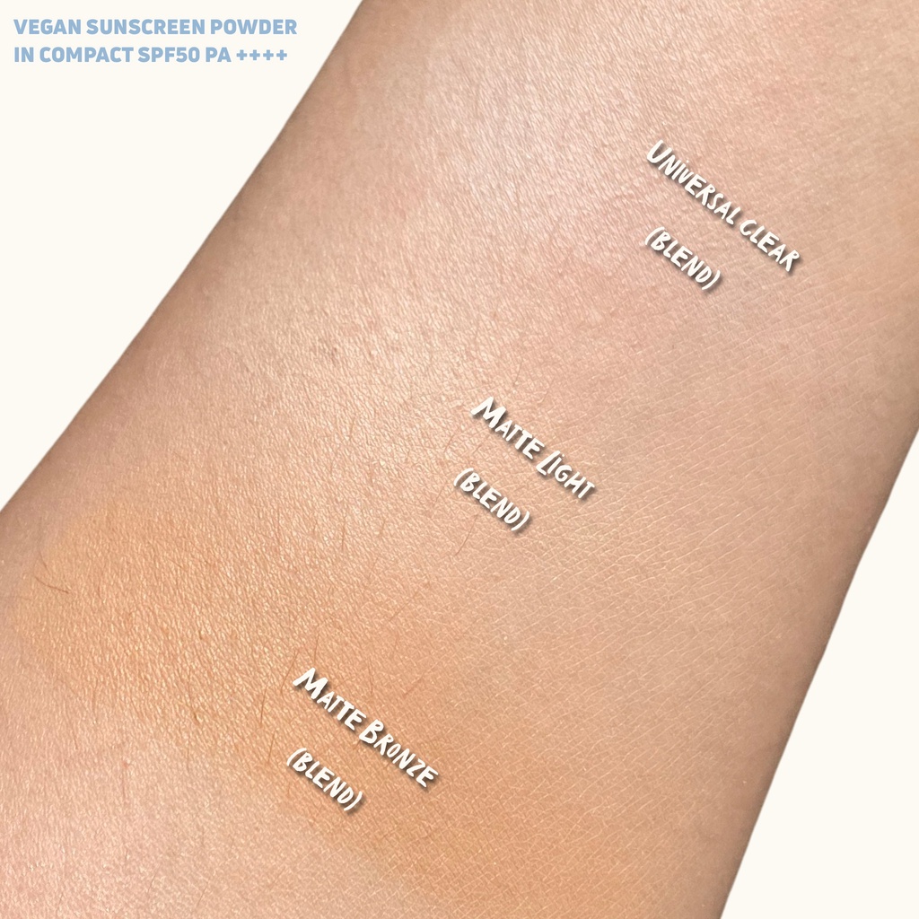 AKINS VEGAN SUNSCREEN POWDER IN COMPACT SPF50 PA++++ แป้งกันแดด แบบกันน้ำ และแบบไม่กันน้ำ - รูปที่ 6