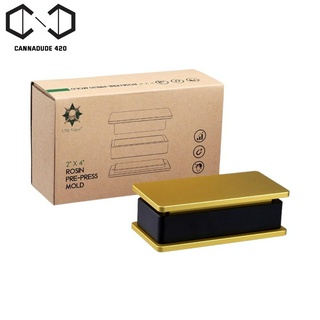 LTQ Rosin Pre-Press Mold พิมพ์กด 2X4นิ้วอลูมิเนียมเกรด6061 Pre-กดแม่พิมพ์สำหรับ Rosin Press