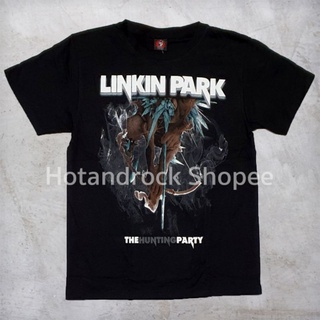 เสื้อยืดแฟชั่น เสื้อยืดโอเวอร์ไซส์เสื้อวง Linkin Park TDM 1405 HotandrockS-3XL