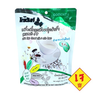 โกเด้นท์ เครื่องดื่มลูกเดือยปรุงสำเร็จ(เจ)  สูตรผสมถั่ว 5 สี 125 กรัม