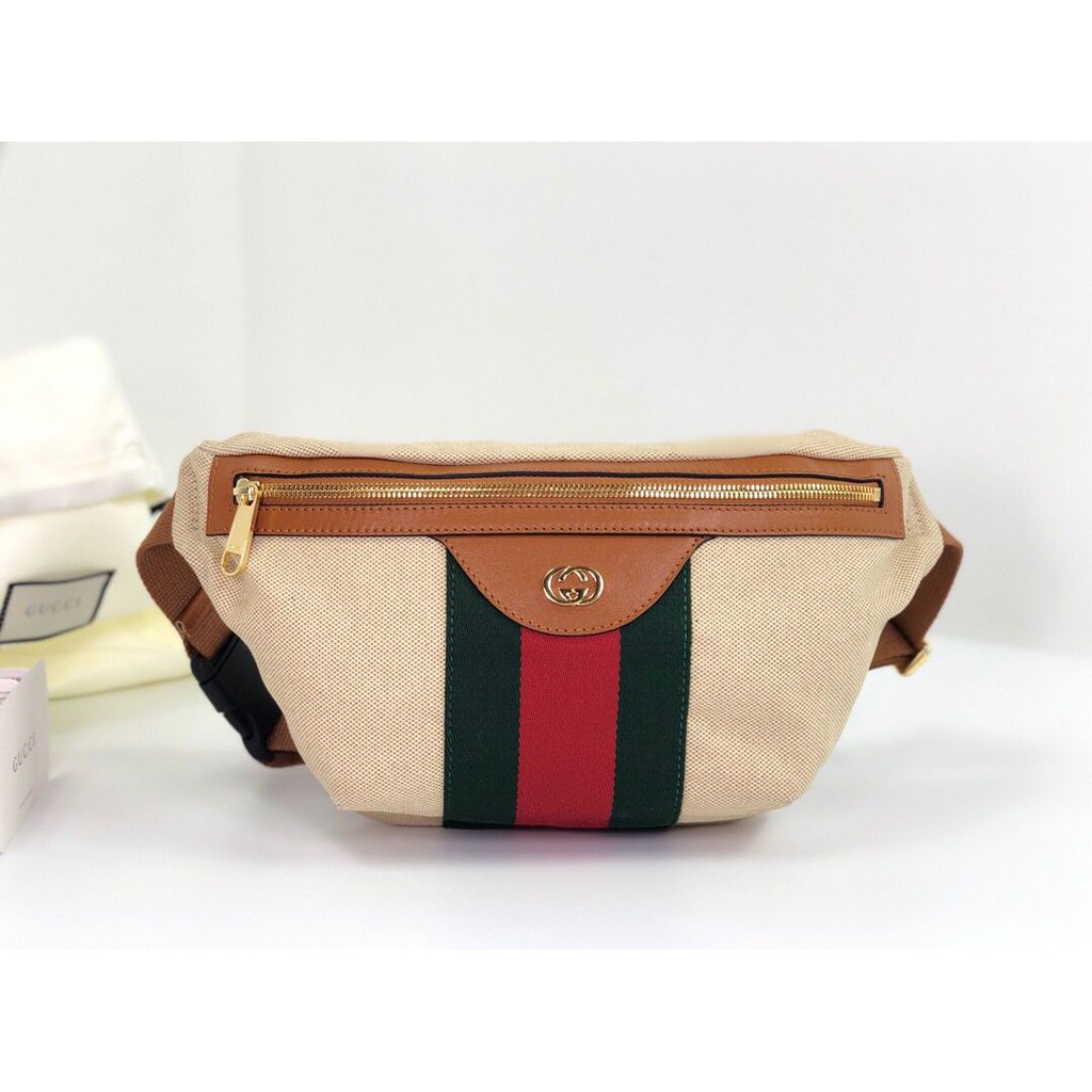 vintage canvas shoulder bag gucci