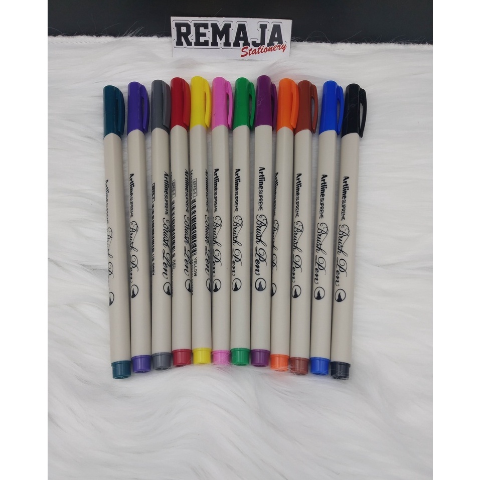 ปากกาพู่กัน Artline Supreme