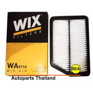 ไส้กรองอากาศ WIX สำหรับ HYUNDAI  TUCSON 2.0 ปี 09, KIA SPORTAGE III  WA9710 (1ชิ้น)