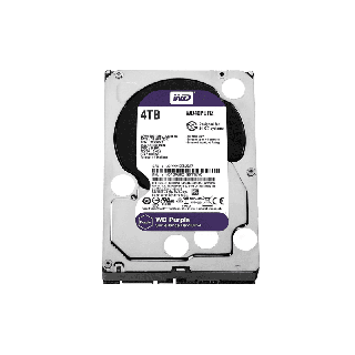 WD HD 4.0TB SATA-III 64 MB (WD40PURZ) PURPLE (H) 3-Y