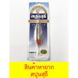 สินค้าหายาก เหยื่อปลอม สปูนสุธี น้ำหนัก 16 g สินค้ามีจำนวนจำกัด