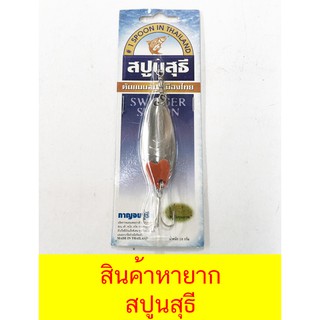 สินค้าหายาก เหยื่อปลอม สปูนสุธี น้ำหนัก 16 g สินค้ามีจำนวนจำกัด