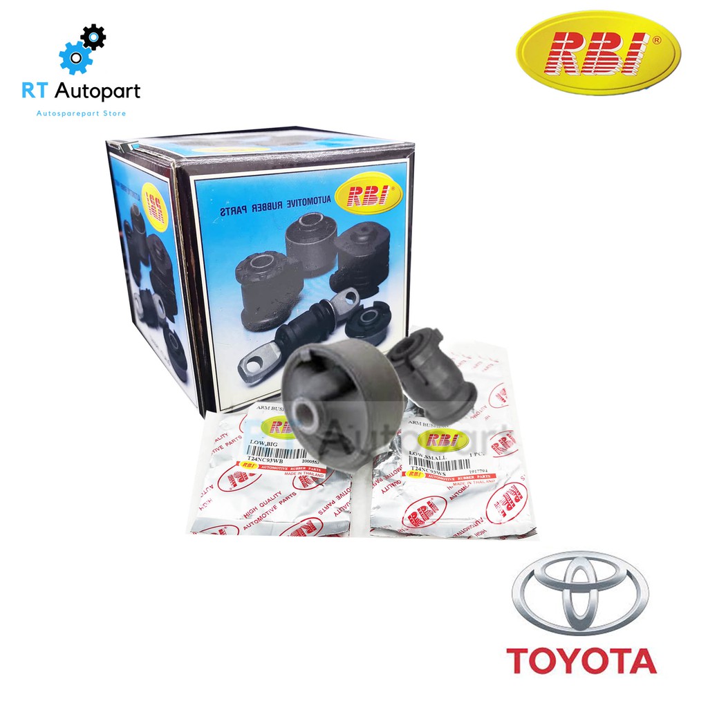 RBI บูชปีกนก Toyota Altis ZRE171 ZRE172 ปี13-18 / บูทปีกนกล่าง บูธปีกนก / 48654-12120 / 48655-02130