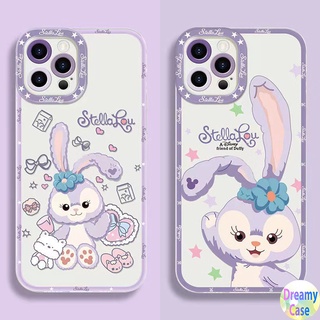 เคสโทรศัพท์มือถือแบบนิ่ม กันรอยเลนส์กล้อง ลายกระต่ายน่ารัก สีม่วง สําหรับ VIVO Y53S Y51 Y51A Y31 2021 Y15S Y15A Y20 Y20i Y12S Y12A Y20s G Y30 Y50 Y30i Y12 Y15 Y17 U10 Y19 Y33S Y21S Y21 Y52 Y72 5G