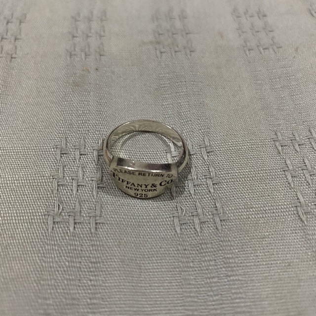 Tiffany&co แหวนเงิน💯 % ไซส์ 52