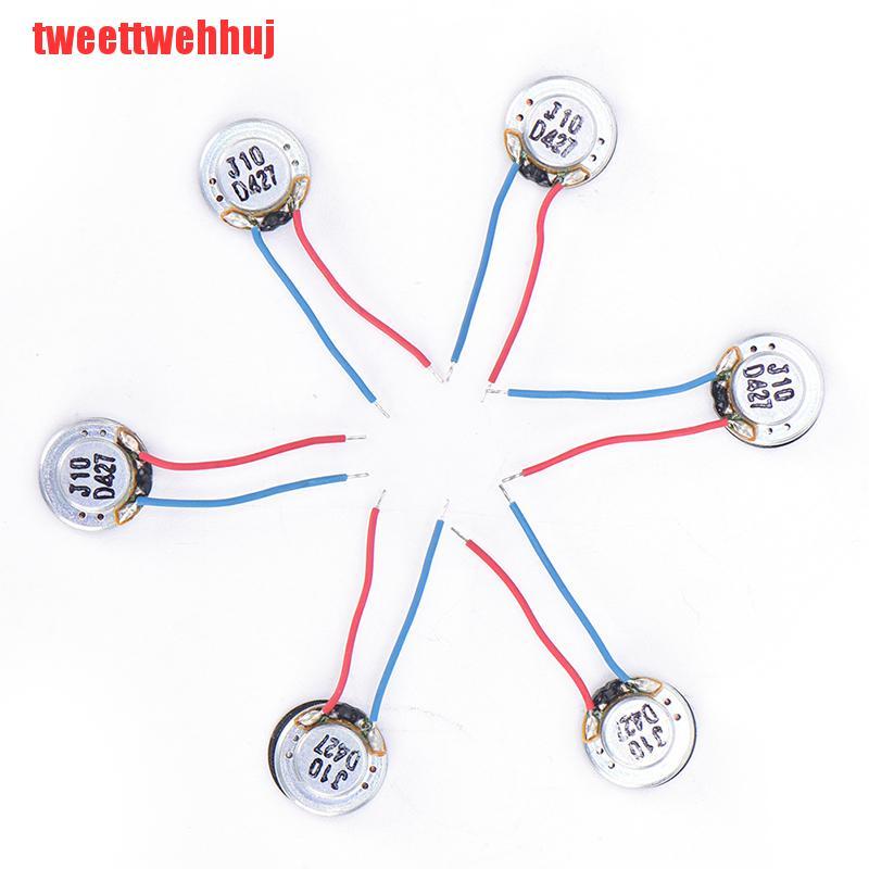 {tweettwehhuj} แตรลําโพงสเตอริโอ บลูทูธ 8 มม. 8 โอห์ม 8Ω 1W 2 ชิ้น #8